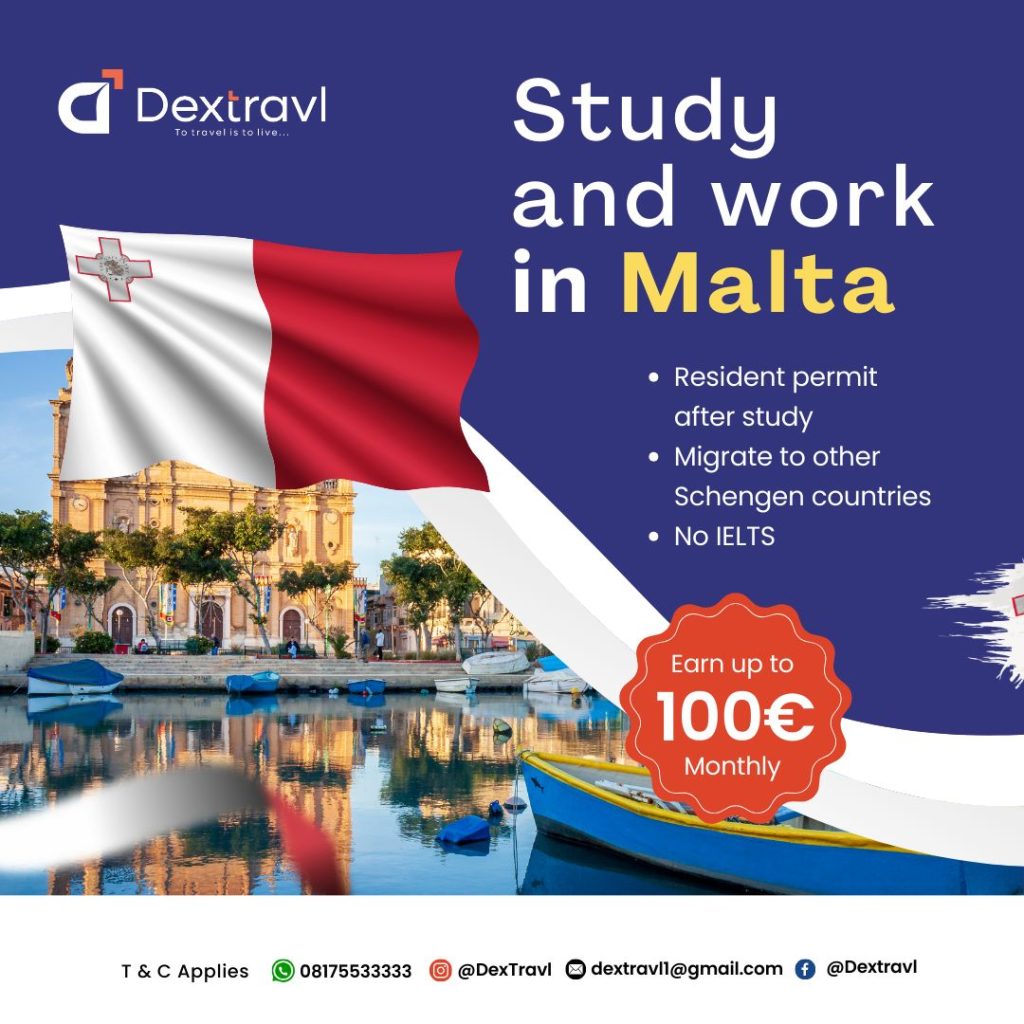 Study in Malta Dex Travl