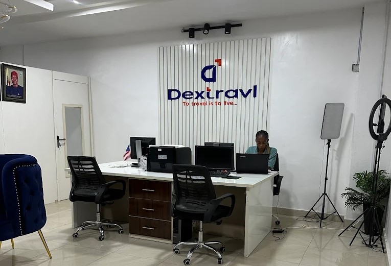 Dextravl agency office in Ibadan