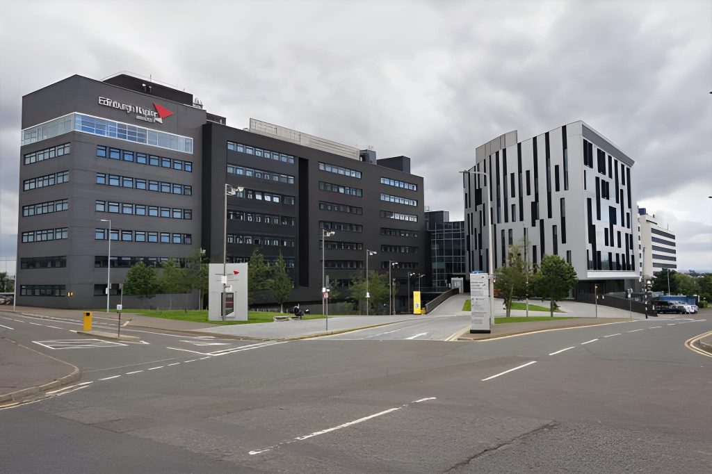 stunning view of buildings at Edinburgh Napier University